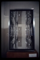 PP9, side view, 37x12x20 in, plexiglass, mirror, aluminum, 1967